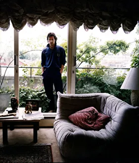 Cricketer Imran Khan in his bachelor pad in London Cricketer Imran Khan in his bachelor pad in London