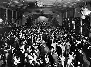 Crowded dance floor at the GEC ballroom in Coventry. Circa 1935 Crowded dance floor at the GEC ballroom in Coventry. Circa 1935