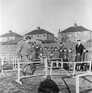 Cubs at watching Middlesbrough players in training. 1971 Cubs at watching Middlesbrough players in training. 1971