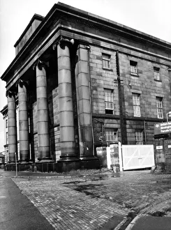 Curzon Street station in Birmingham, with its impressive iconic columns Curzon Street station in Birmingham, with its impressive iconic columns