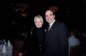 Dame Judi Dench at the London Hilton for the Variety Club of Great Britain show business Dame Judi Dench at the London Hilton for the Variety Club of Great Britain show business