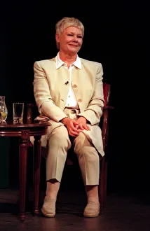 Dame Judi Dench on stage at the Apollo Theatre, London - 31 March 1999 Dame Judi Dench on stage at the Apollo Theatre, London - 31 March 1999