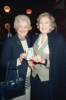 Images Dated 14th November 1990: Dame Vera Lynn opens a Blitz Experience exhibition at Coventry