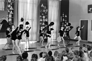 Dance performance by children at Ranikhet Primary School, June 1980 Dance performance by children at Ranikhet Primary School, June 1980