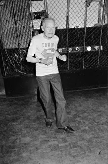 Dancing grandad Edwon Rolestone shows off some of his moves. 6th May 1979 Dancing grandad Edwon Rolestone shows off some of his moves. 6th May 1979