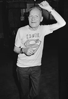 Dancing grandad Edwon Rolestone shows off some of his moves. 6th May 1979 Dancing grandad Edwon Rolestone shows off some of his moves. 6th May 1979