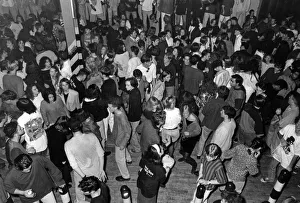 Dancing at the Hacienda nightclub. 1st October 1990 Dancing at the Hacienda nightclub. 1st October 1990