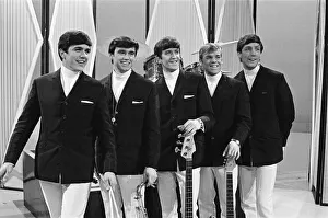 The Dave Clark Five. Left to right, Dave Clark, Denis Payton, Rick Huxley The Dave Clark Five. Left to right, Dave Clark, Denis Payton, Rick Huxley