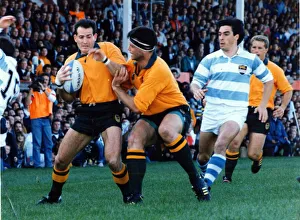 David Campese, Australian Rugby Player in action for his country during the World Cup David Campese, Australian Rugby Player in action for his country during the World Cup