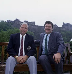 David Duff & Wallace Mercer - Princes St Gardens June 1988 David Duff & Wallace Mercer - Princes St Gardens June 1988