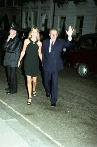 David Frost TV Presenter June 1998 Arriving for a celebrity party at the Ritz hotel David Frost TV Presenter June 1998 Arriving for a celebrity party at the Ritz hotel