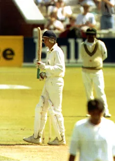 David Gower former England Cricket Captain plays for England v Pakistan in the 1992 David Gower former England Cricket Captain plays for England v Pakistan in the 1992