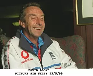Images Dated 13th May 1999: David Lloyd England Cricket Coach May 1999