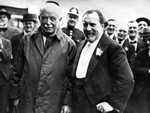 David Lloyd George with Sir Henry Joseph Wood. 4th May 1934 David Lloyd George with Sir Henry Joseph Wood. 4th May 1934