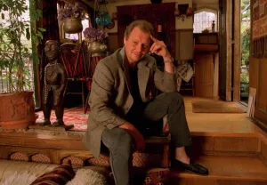 David Soul former Starsky and Hutch actor at his houseboat home David Soul former Starsky and Hutch actor at his houseboat home