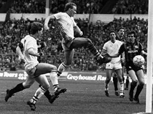David Speedie of Chelsea scores his hat trick 1986 David Speedie of Chelsea scores his hat trick 1986