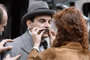 David Suchet the actor from Poirot in November 1989 David Suchet the actor from Poirot in November 1989
