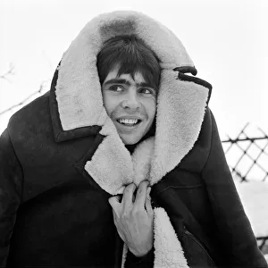 Davy Jones after arriving in Manchester from Los Angeles Davy Jones after arriving in Manchester from Los Angeles