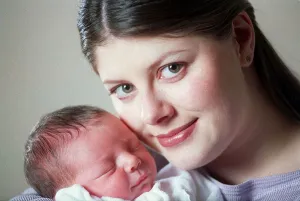 Dawn Alton Actress March 98 Former Coronation Street with her newborn baby Dawn Alton Actress March 98 Former Coronation Street with her newborn baby