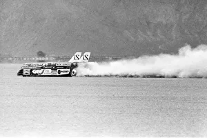 On this day 4th October 1983 Richard Noble sets a new land speed record of 633 On this day 4th October 1983 Richard Noble sets a new land speed record of 633