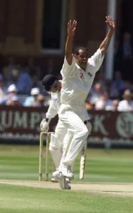 Dean Headley claims the wicket of the first Kiwi July 1999 wicket of the day Dean Headley claims the wicket of the first Kiwi July 1999 wicket of the day
