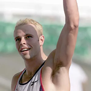 Dean Macey World Athletics Championships 1999 Seville British decathlete Dean Dean Macey World Athletics Championships 1999 Seville British decathlete Dean