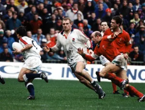 Dean Richards, Leicester and England rugby player. 18th FEB 1995 Dean Richards, Leicester and England rugby player. 18th FEB 1995