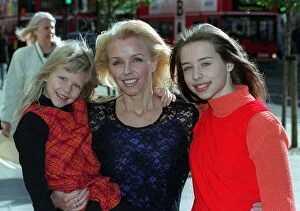 Images Dated 10th October 1996: Debbie Ash, sister of Leslie Ash, with her daughter Candie Ash - Kidd