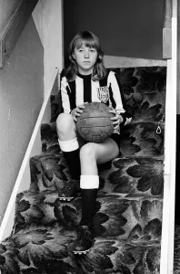 Debbie Euston, aged 10, from Basildon, who has been banned from playing for a boys Debbie Euston, aged 10, from Basildon, who has been banned from playing for a boys