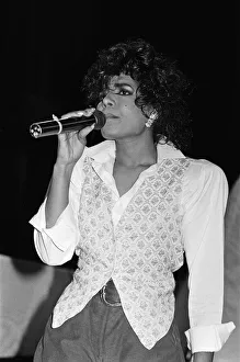 Denise of pop group Five Star. London. 6th August 1986 Denise of pop group Five Star. London. 6th August 1986