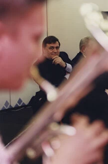 Images Dated 30th November 1998: Deputy PM John Prescott listens to Martin Armstrong solo trumpet player
