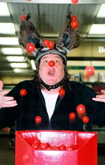 Des Barrit, who plays Bottom in A Midsummer Night Dream at the Theatre Royal shows his Des Barrit, who plays Bottom in A Midsummer Night Dream at the Theatre Royal shows his