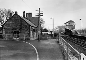 A deserted Haltwhistle Railway Station on 13th December 1985 A deserted Haltwhistle Railway Station on 13th December 1985