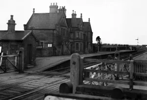 The deserted railway station at Lucker, which is being officially closed tomorrow The deserted railway station at Lucker, which is being officially closed tomorrow