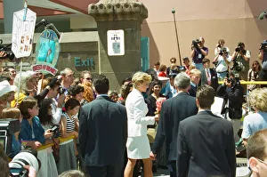 Diana, Princess of Wales arrives at the The Sacred Heart Hospice in Sydney, Australia Diana, Princess of Wales arrives at the The Sacred Heart Hospice in Sydney, Australia