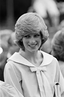 Images Dated 1st March 1983: Diana, Princess of Wales visits Australia. March 1983