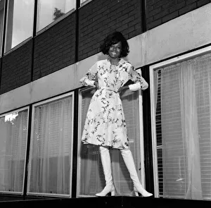 Diana Ross at EMI House, 20 Manchester Square, London. 29th June 1970 Diana Ross at EMI House, 20 Manchester Square, London. 29th June 1970