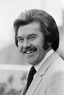 Images Dated 11th July 1980: Dickie Davies at the London Weekend Studios. He will be presenting coverage of the 1980