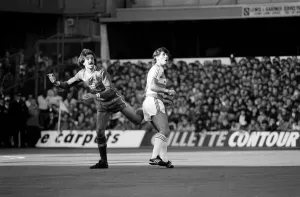 Division 1 football. Queens Park Rangers 0 v. Liverpool 1. October 1983 LF14-09-030 Division 1 football. Queens Park Rangers 0 v. Liverpool 1. October 1983 LF14-09-030