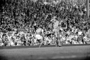 Division One Football 1981/82, Arsenal v Stoke, Highbury Division One Football 1981/82, Arsenal v Stoke, Highbury
