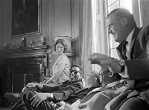 Dizzy Gillespie Jazz Man June 1963 ( Second from L) at Fort Belvedere near Ascot Buck Dizzy Gillespie Jazz Man June 1963 ( Second from L) at Fort Belvedere near Ascot Buck