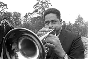 Dizzy Gillespie June 1963 Jazz man at Fort Belvedere near Ascot Dizzy Gillespie June 1963 Jazz man at Fort Belvedere near Ascot