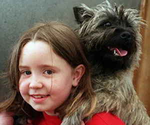 DOGSHOW 2 TC Katie Howard (9) of Dudley with Meg, the families 2 yr old Cairn DOGSHOW 2 TC Katie Howard (9) of Dudley with Meg, the families 2 yr old Cairn