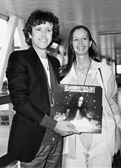 Donovan Scottish pop singer folk with wife Linda 1983 Donovan Scottish pop singer folk with wife Linda 1983