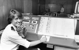 Doreen Clark fields the telephone calls at a North East fire station Doreen Clark fields the telephone calls at a North East fire station
