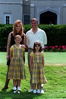 Duchess Of York, July 1998 With Prince Andrew and their two daughters Eugenie Duchess Of York, July 1998 With Prince Andrew and their two daughters Eugenie