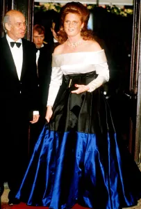 Duchess of York at The Queens 60th birthday celebrations Covent Garden Opera House Duchess of York at The Queens 60th birthday celebrations Covent Garden Opera House