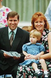Duke and Duchess of York at Princess Beatrice's school sports day June 1992 Duke and Duchess of York at Princess Beatrice's school sports day June 1992