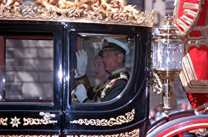 The Duke of Edinburgh. Prince Philip attending the state opening of Parliament The Duke of Edinburgh. Prince Philip attending the state opening of Parliament