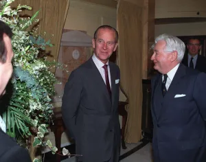 The Duke of Edinburgh. Prince Philip at the Dorchester hotel, London The Duke of Edinburgh. Prince Philip at the Dorchester hotel, London